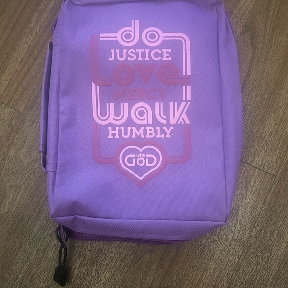 Bible cover case cover in purple - Picture 2 of 5